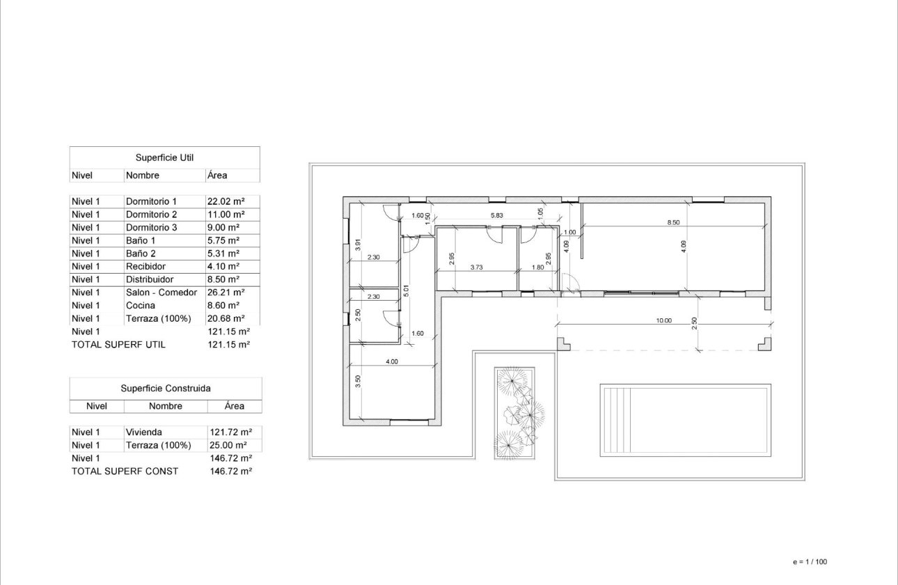 Nouvelle Construction - Villa -
Pinoso - Lel