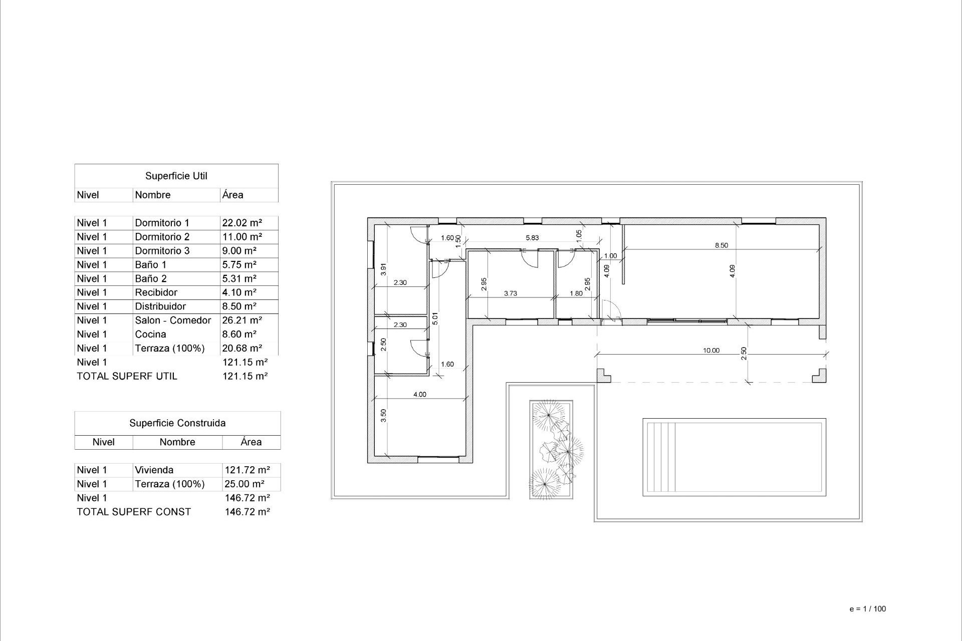 Nouvelle Construction - Villa -
Pinoso - Lel