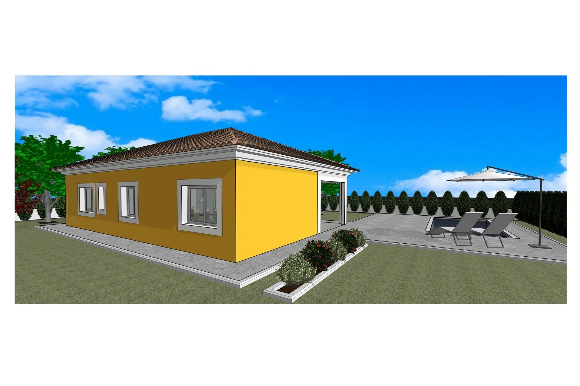 Nouvelle Construction - Villa -
Pinoso - Lel