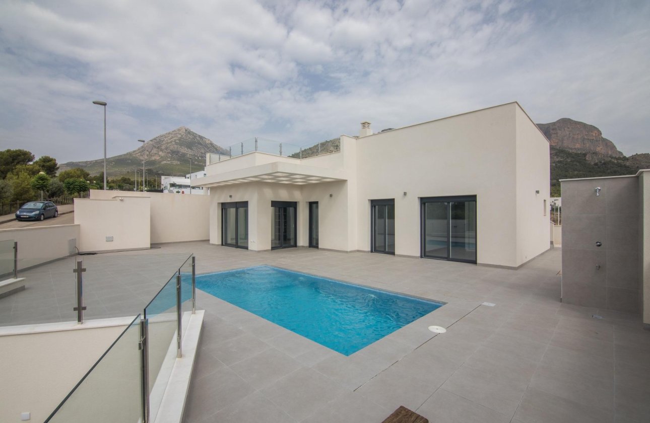 Nouvelle Construction - Villa -
Polop - Alberca