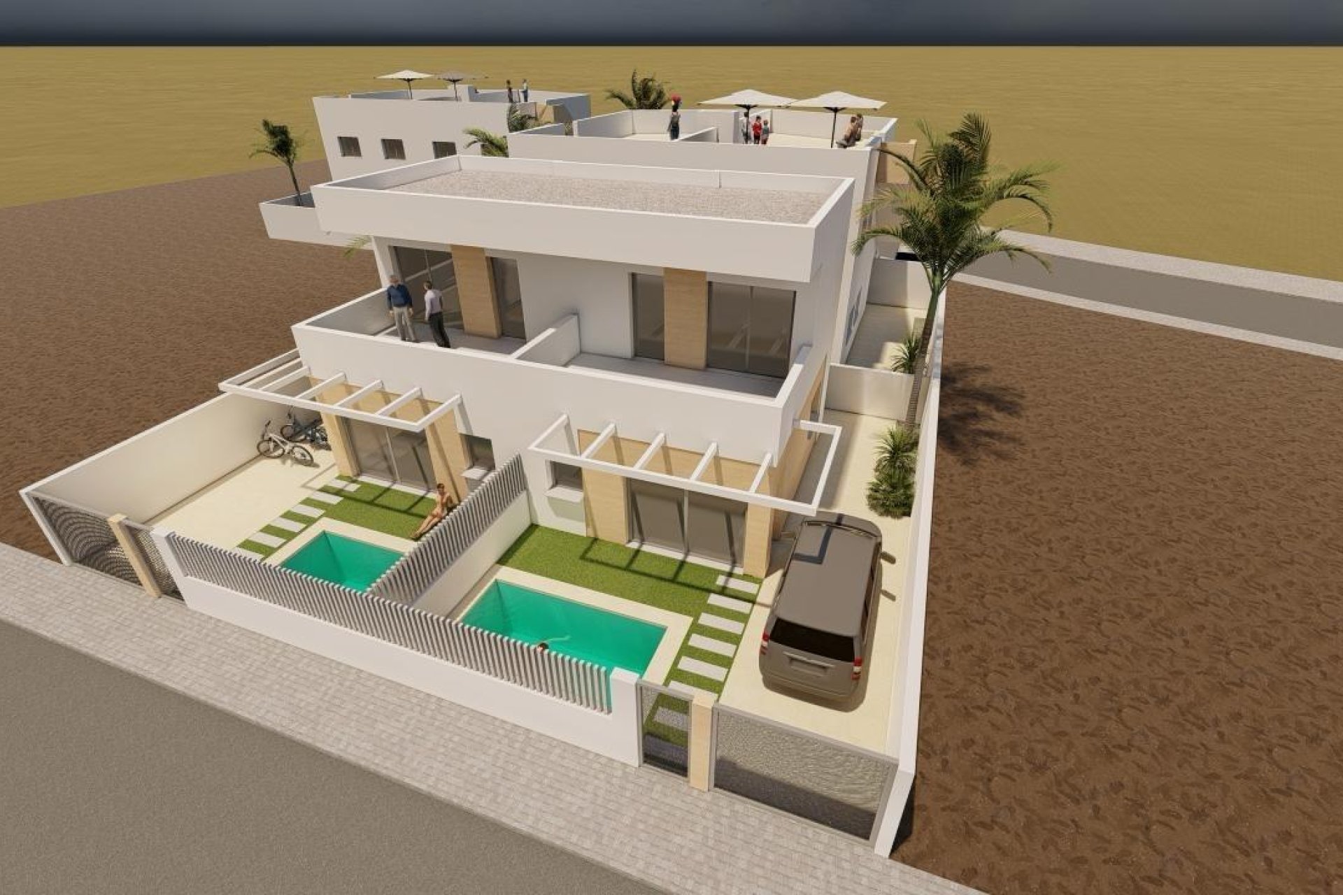 Nouvelle Construction - Villa -
Puerto de Mazarron - Mar De Plata