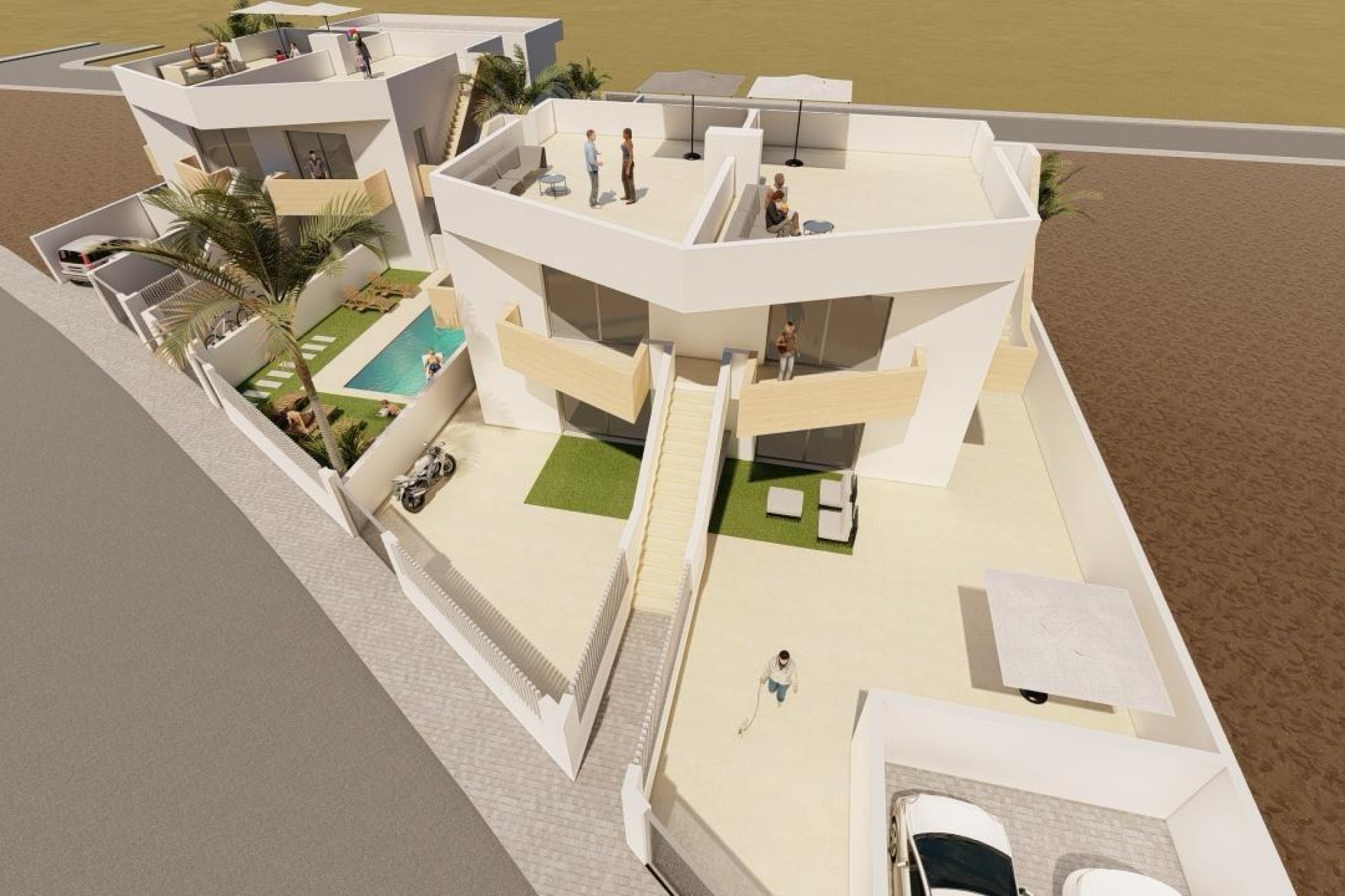 Nouvelle Construction - Villa -
Puerto de Mazarron - Mar De Plata