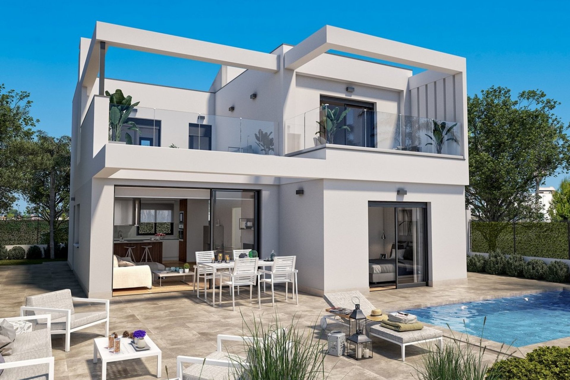 Nouvelle Construction - Villa -
San Javier - Roda Golf