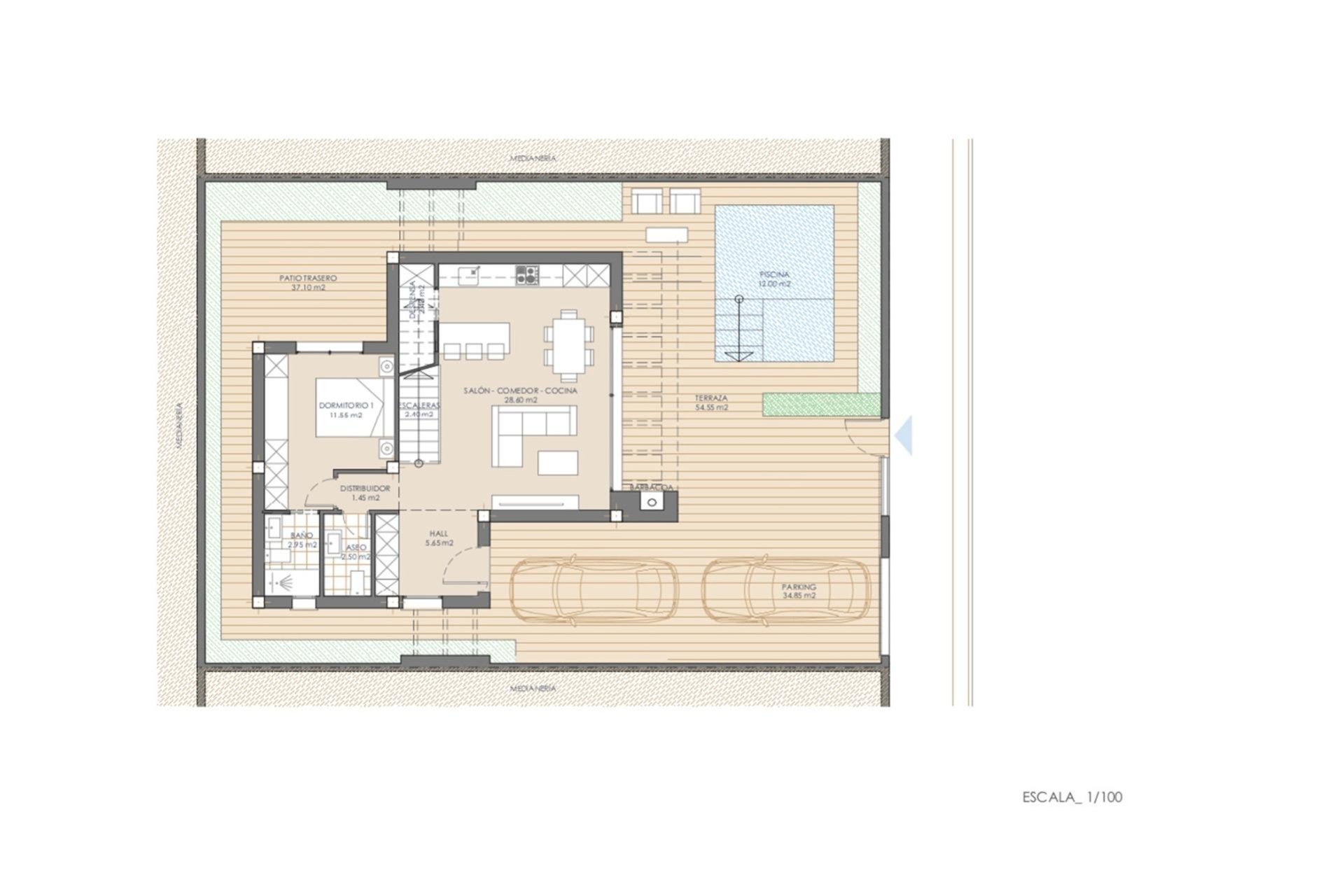 Nouvelle Construction - Villa -
San Juan de los Terreros - Las Mimosas