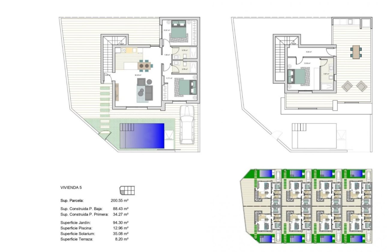 Nouvelle Construction - Villa -
Torre Pacheco - Roldán