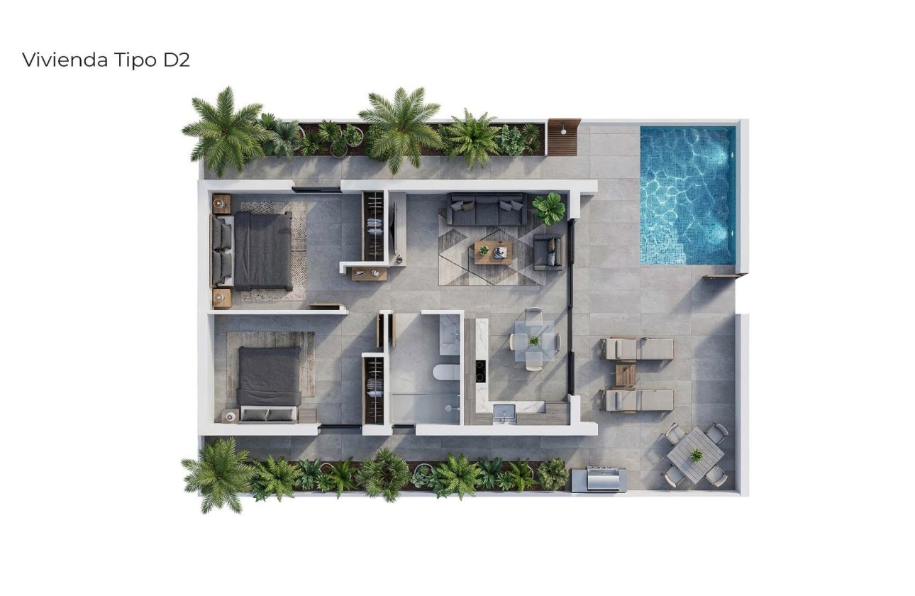 Nouvelle Construction - Villa -
Vera - Vera Playa