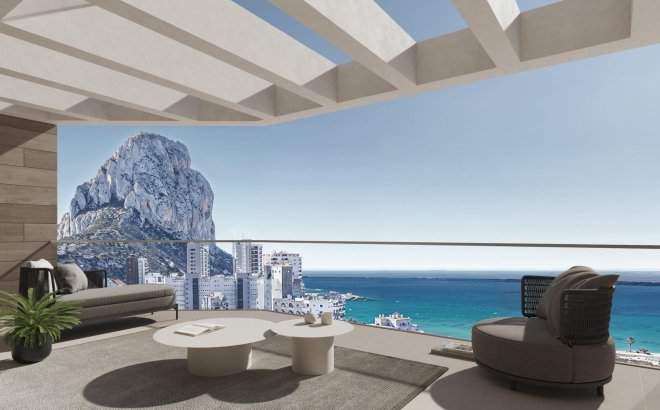 Penthouse - Nieuwbouw Woningen - Calpe -
                Playa Arenal