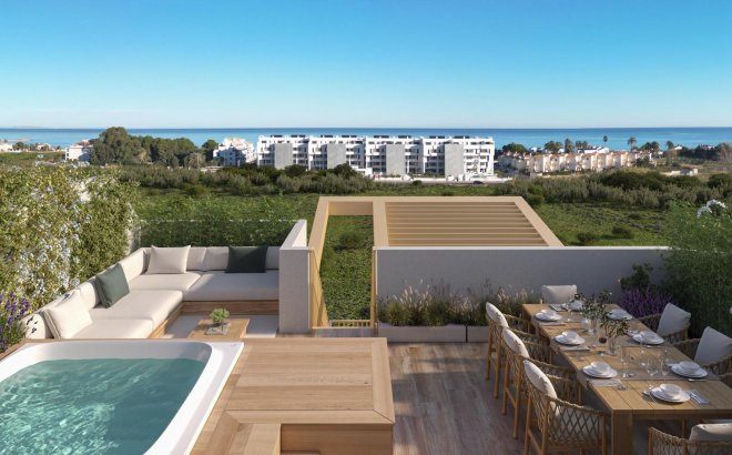 Penthouse - Nieuwbouw Woningen - El Verger -
                Playa de La Almadraba