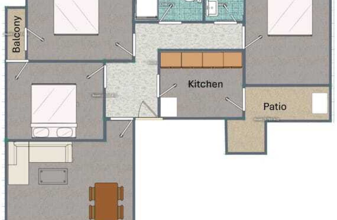Resale - Apartment -
Torrevieja - Habaneras