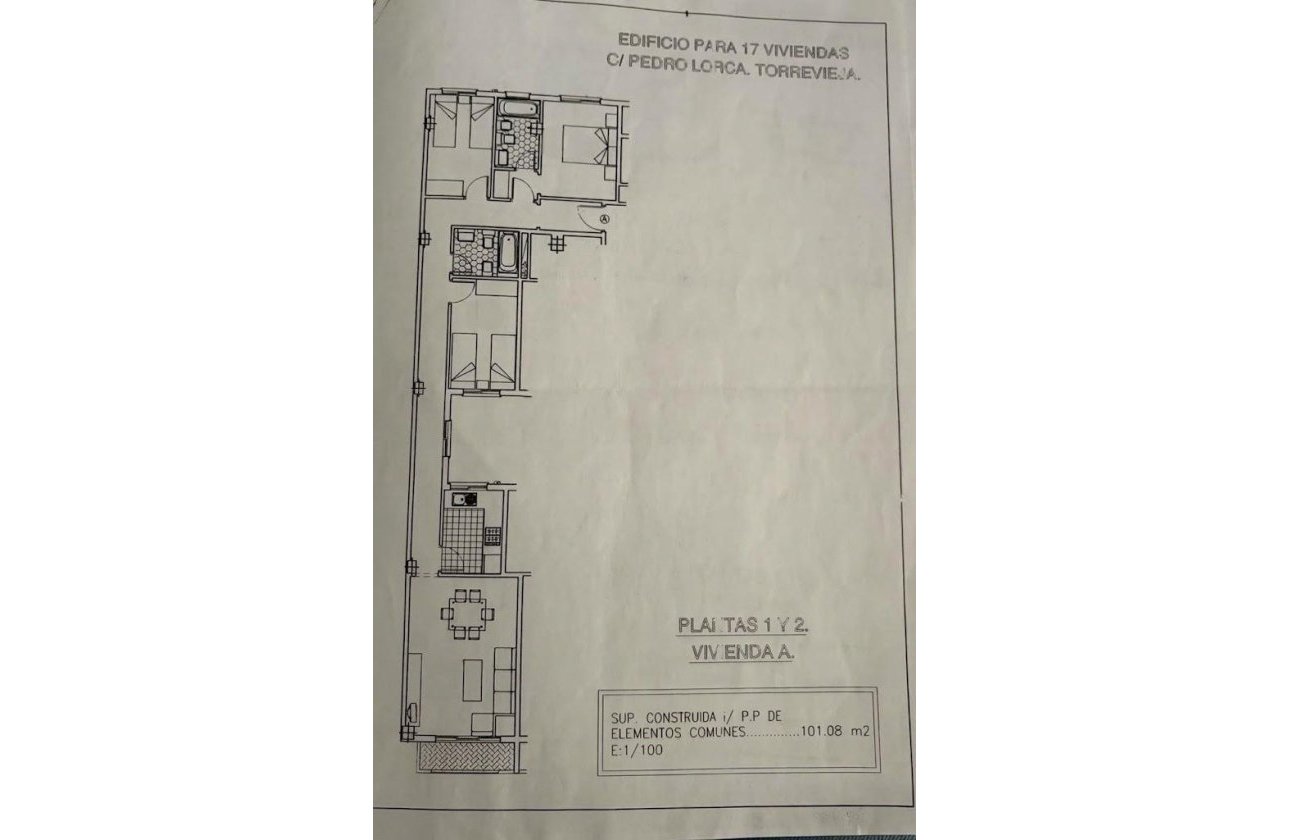 Resale - Apartment -
Torrevieja - Las Piscinas Naturales