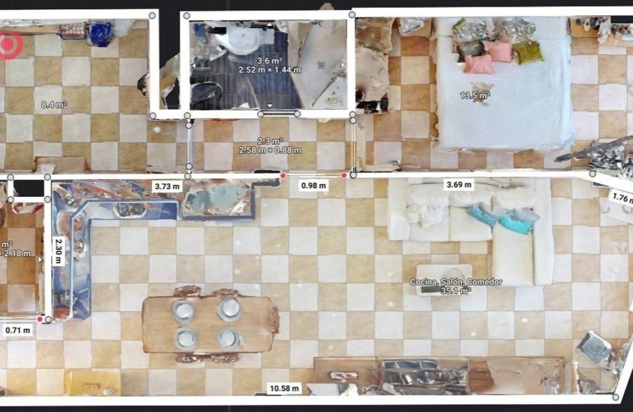 Resale - Apartment -
Torrevieja - Puerto Deportivo