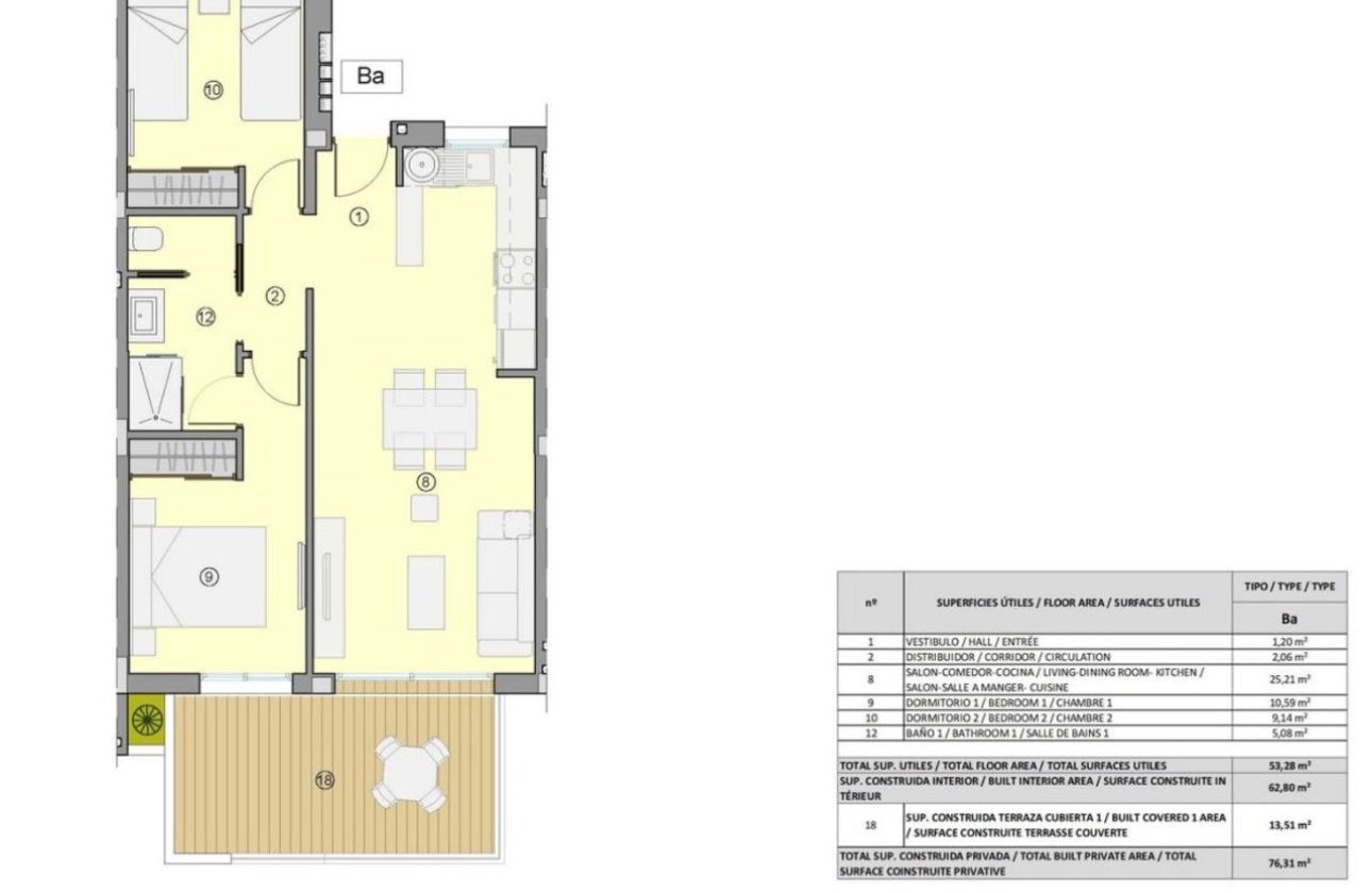 Resale - Apartment -
Villamartin - Costa Blanca