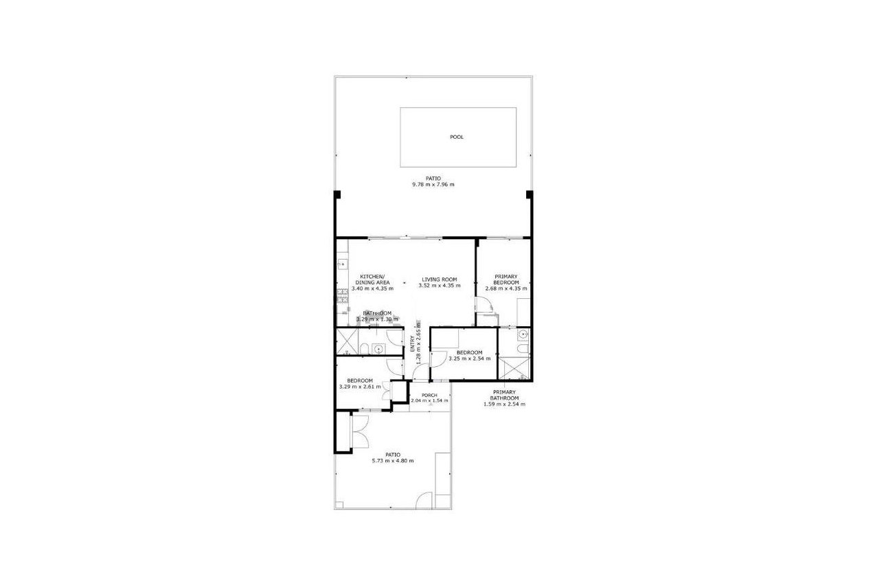 Resale - Bungalow -
Pilar de la Horadada - El Mojón