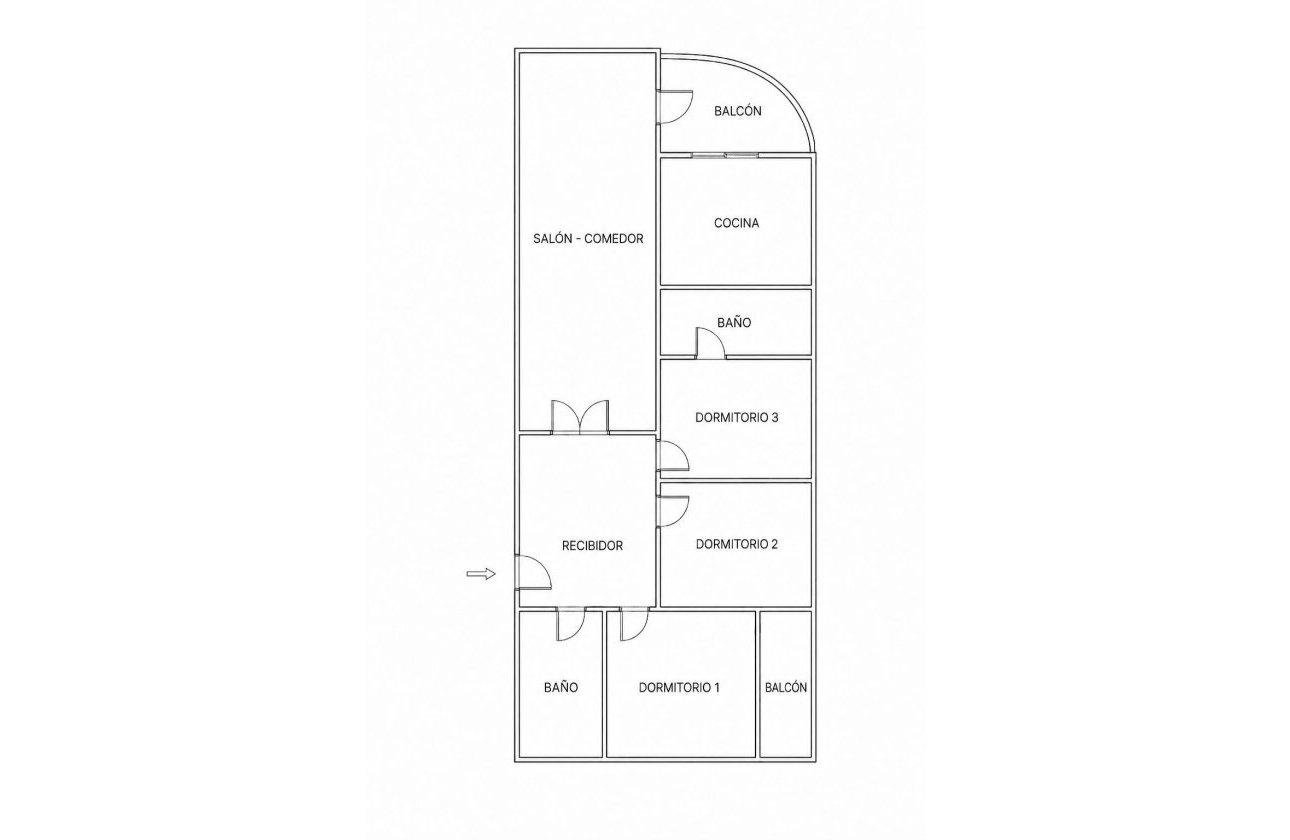 Revente - Appartement -
Torrevieja - Antonio Machado