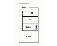 Revente - Appartement -
Torrevieja - Centro - Muelle Pesquero