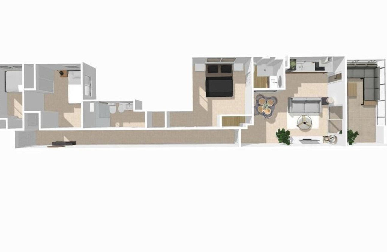 Revente - Appartement -
Torrevieja - Centro