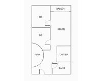 Revente - Appartement -
Torrevieja - Habaneras