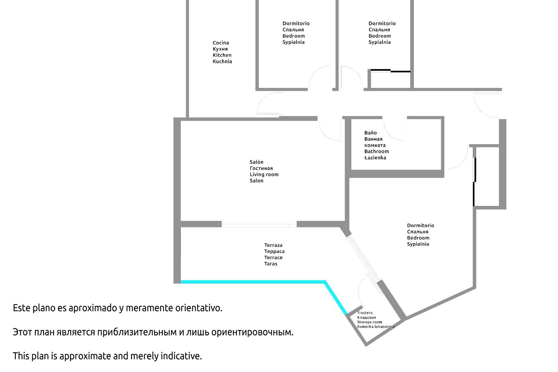 Revente - Appartement -
Torrevieja - La Mata Pueblo