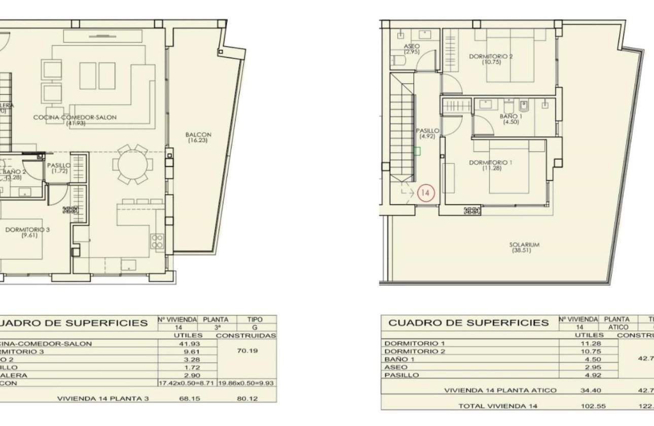 Revente - Penthouse -
Torrevieja - Paseo Maritimo