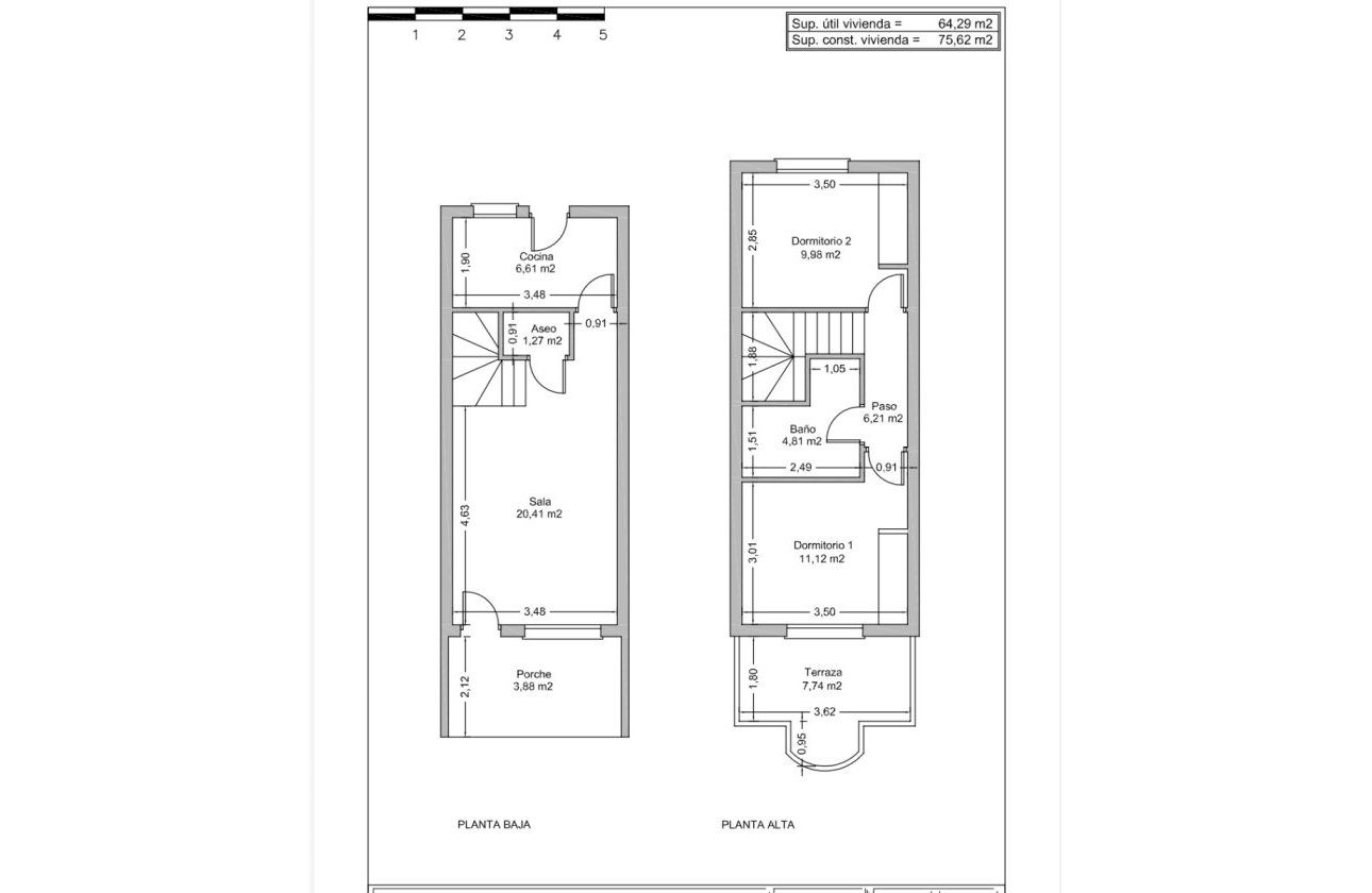 Revente - Town House -
Rojales - Inland
