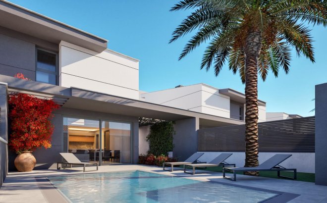 Semidetached - New Build - Los Nietos - Los Nietos playa