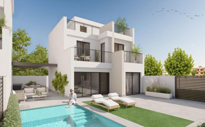 Villa - Nieuwbouw Woningen - Los Alcazares - Playa la Atascadera