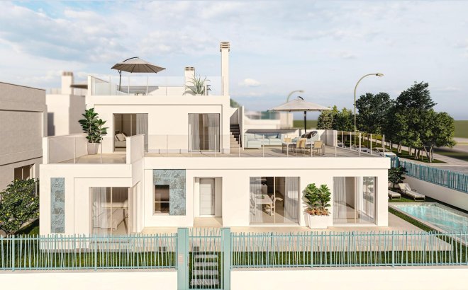 Villa - Nouvelle Construction - Los Alcazares - Torre del Rame