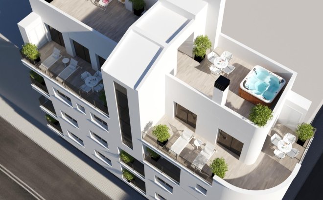 New Build - Ground floor apartment -
Torrevieja - Centro