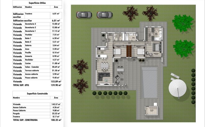 New Build - Villa -
Aspe - Poligono 19