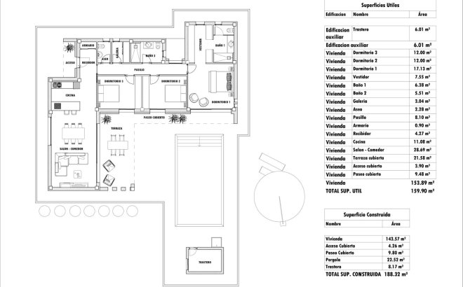 New Build - Villa -
Aspe - Poligono 19