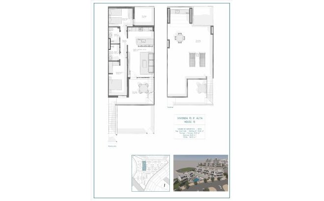 New Build - Top Floor Bungalow -
Vera - Pueblo Salinas
