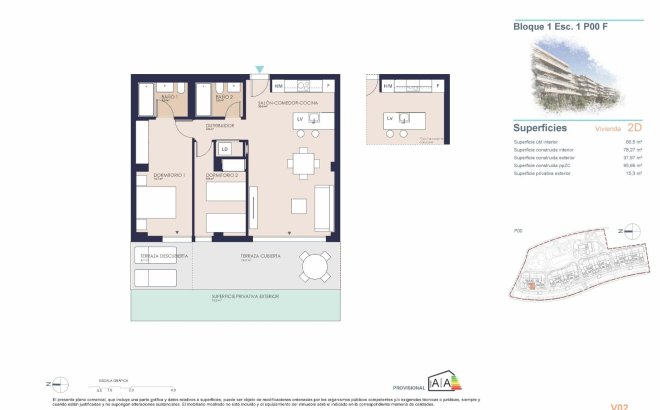 Nouvelle Construction - Ground floor apartment -
Denia - Playa de La Almadraba