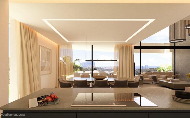 Nieuwbouw Woningen - Villa -
Calpe - Empedrola