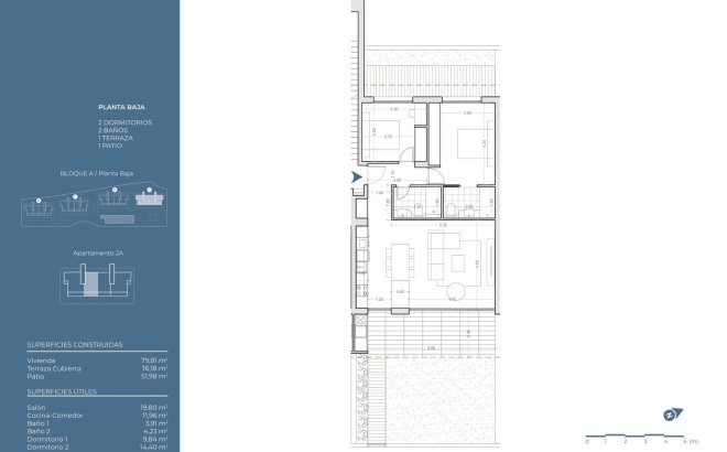 New Build - Ground floor apartment -
La Nucía - Puerto Azul
