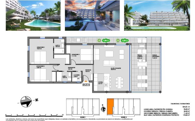 New Build - Ground floor apartment -
Cartagena - Mar De Cristal