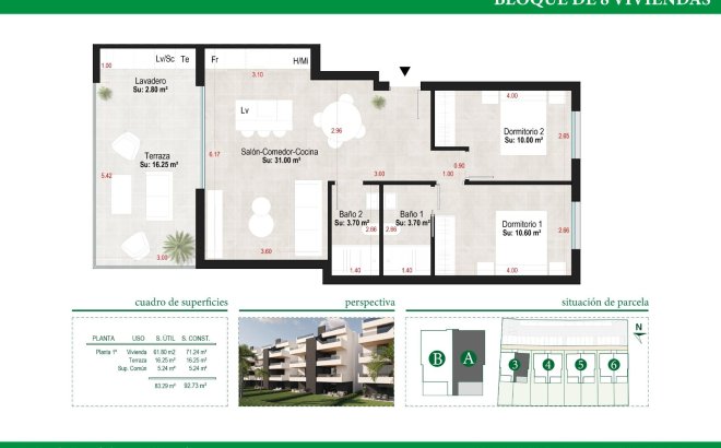 New Build - Apartment -
Alhama De Murcia - Condado De Alhama Golf Resort