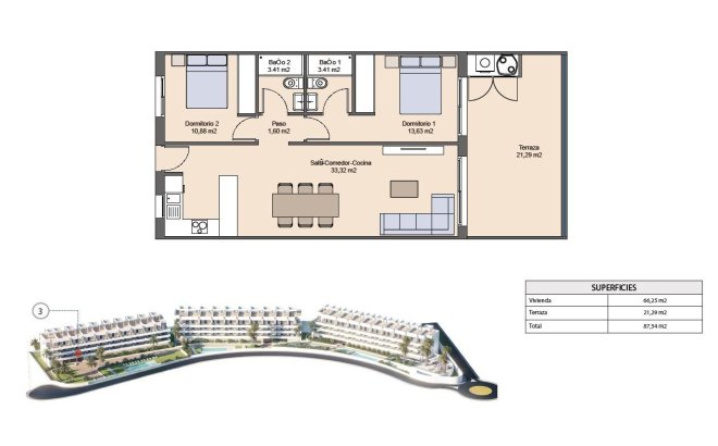 New Build - Apartment -
Finestrat - Balcón De Finestrat