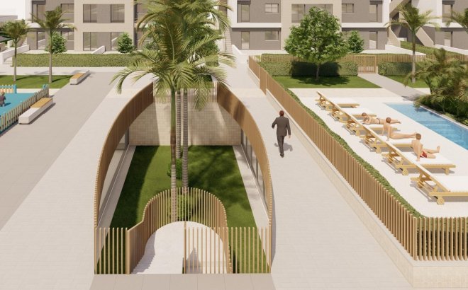 New Build - Ground floor apartment -
Pilar de la Horadada - Playa de las Higuericas