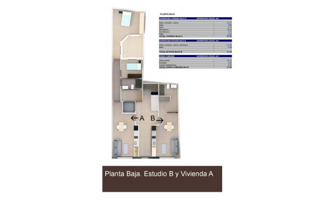 Nieuwbouw Woningen - Ground floor apartment -
Torrevieja - Centro