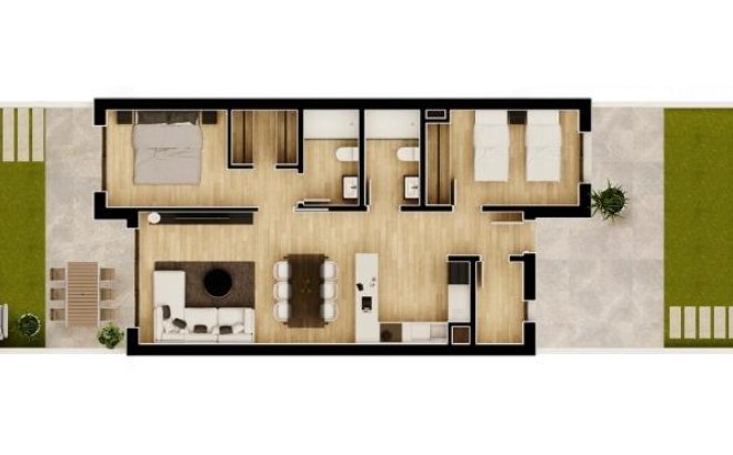 Nouvelle Construction - Ground floor apartment -
Monforte del Cid - Alenda Golf