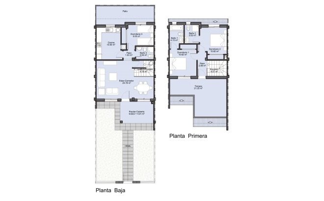 Herverkoop - Town House -
San Miguel de Salinas - Inland