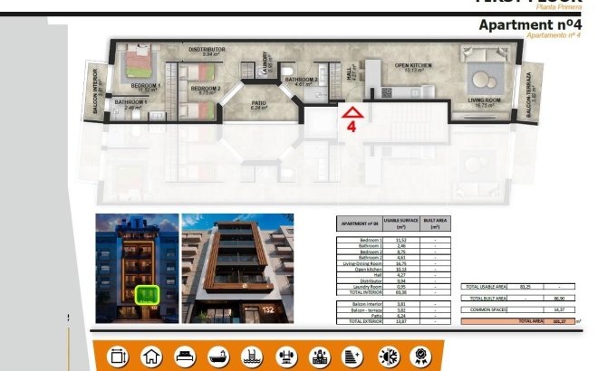 New Build - Apartment -
Torrevieja - Playa de El Cura