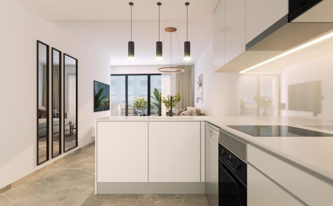 New Build - Ground floor apartment -
Torrevieja - Playa de El Cura