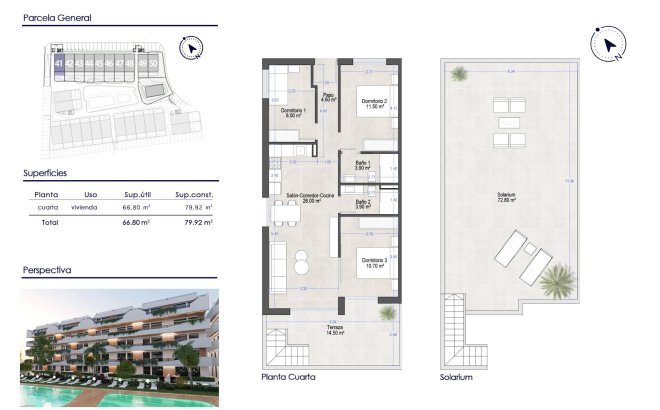New Build - Penthouse -
San Javier - Santiago De La Ribera