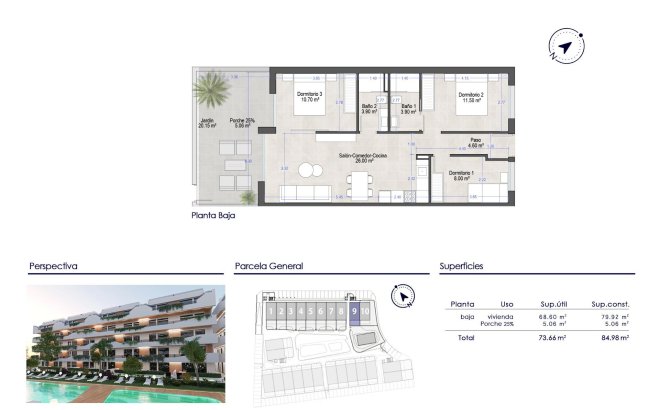 Nouvelle Construction - Ground floor apartment -
San Javier - Santiago De La Ribera