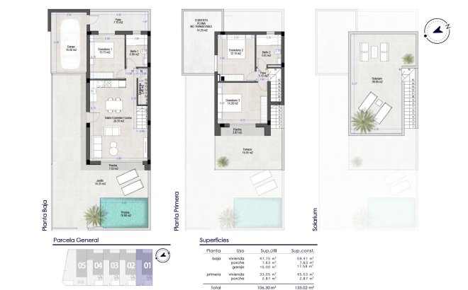 Nieuwbouw Woningen - Semidetached -
San Pedro del Pinatar - Polideportivo