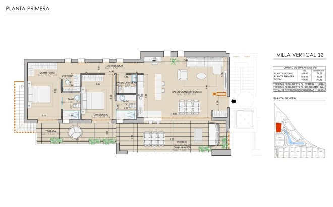 Nouvelle Construction - Top Floor Bungalow -
San Juan de los Terreros - Mar De Pulpí