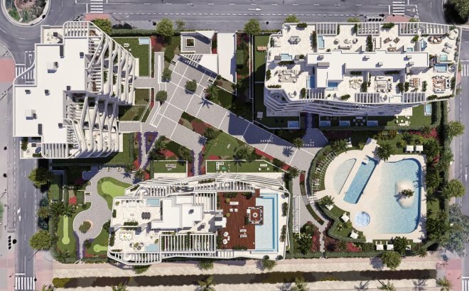 New Build - Ground floor apartment -
Villajoyosa - Playa del Torres