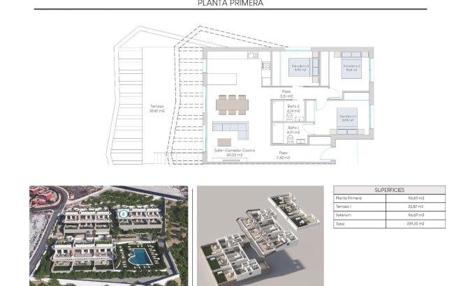 New Build - Top Floor Bungalow -
Finestrat - Balcón De Finestrat