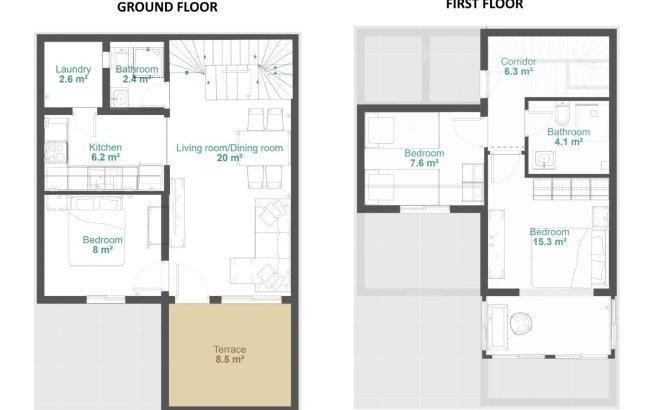 Resale - Town House -
Orihuela Costa - Los Balcones